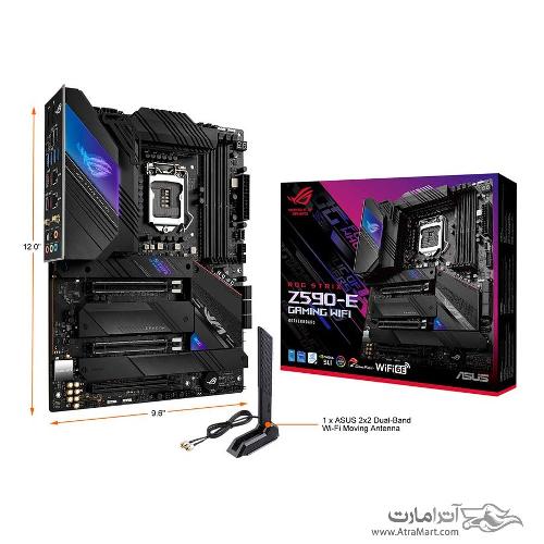 مادربرد ایسوس مدل ROG STRIX Z590-E GAMING WIFI ASUS ROG STRIX Z590-E GAMING WIFI Motherboard