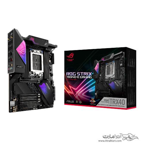 مادربرد ایسوس مدل ROG Strix TRX40-E Gaming Asus ROG Strix TRX40-E Gaming sTRX4 Motherboard