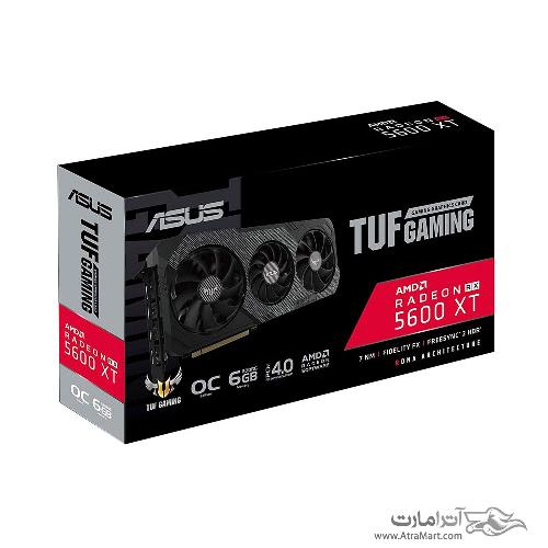 کارت گرافیک ایسوس مدل TUF 3-RX5600XT-O6G-EVO-GAMING با حافظه 6 گیگابایت Asus TUF 3-RX5600XT-O6G-EVO-GAMING Graphics Card