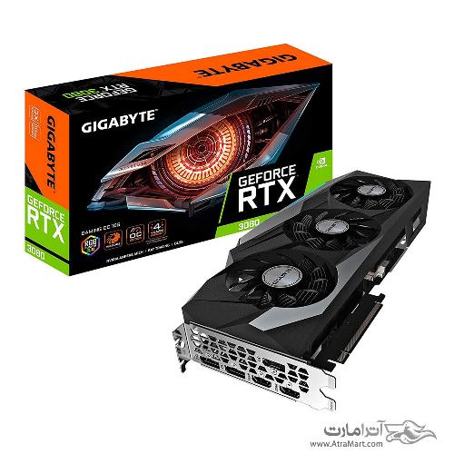کارت گرافیک گیگابایت گیگابایت مدل GeForce RTX 3080 GAMING OC حافظه 10 گیگابایت GIGABYTE GeForce RTX 3080 GAMING OC 10G Graphics Card