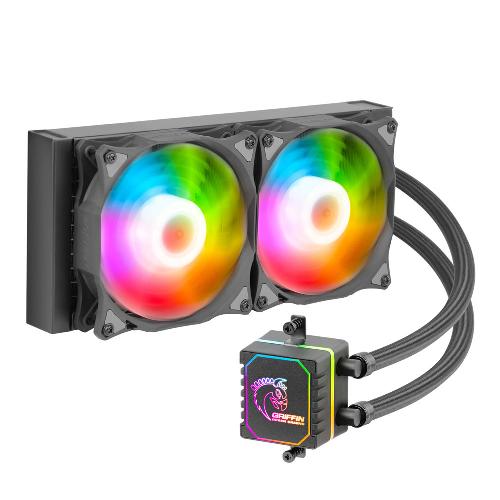 فن سی پی یو گرین مدل گرین GLACIER 240 ARGB GREEN GLACIER 240 ARGB Liquid Cooler
