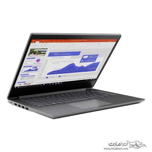 لپ تاپ لنوو V14 گرافیک UHD اینتل Lenovo V14 i3 1005G1-8GB-1TB+256SSD-INT-FHD