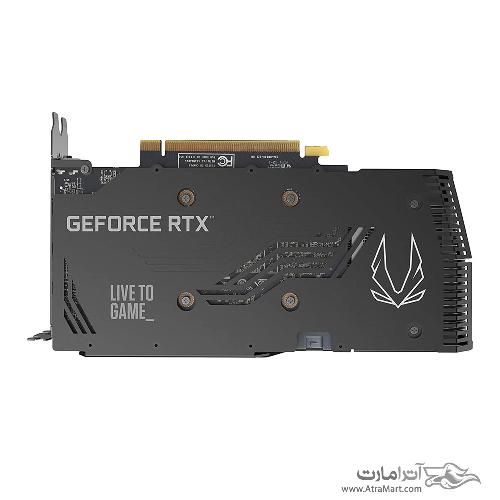 کارت گرافیک زوتک مدل GeForce RTX 3060 Twin Edge OC 12GB حافظه 12 گیگابایت Zotac GeForce RTX 3060 Twin Edge OC 12GB GAMING Graphics Card