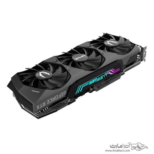 کارت گرافیک زوتک مدل GeForce RTX 3080 Trinity OC 10GB حافظه 10 گیگابایت Zotac GeForce RTX 3080 Trinity OC 10GB GAMING Graphics Card