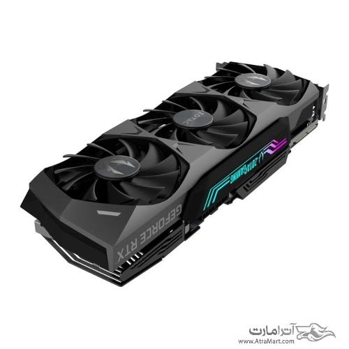 کارت گرافیک زوتک مدل GeForce RTX 3090 Trinity OC 24GB حافظه 24 گیگابایت Zotac GeForce RTX 3090 Trinity OC 24GB GAMING Graphics Card