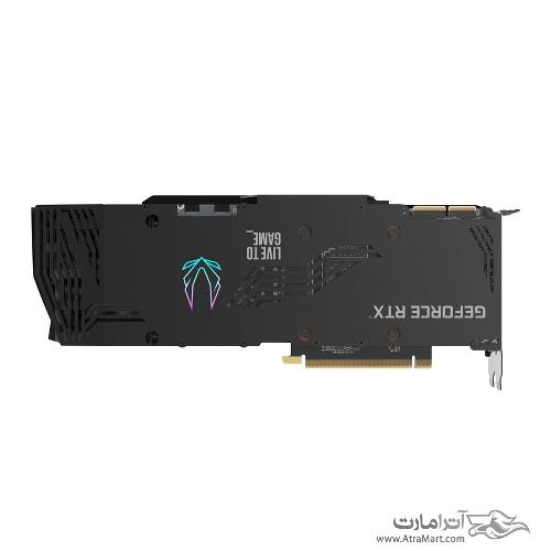 کارت گرافیک زوتک مدل GeForce RTX 3090 Trinity OC 24GB حافظه 24 گیگابایت Zotac GeForce RTX 3090 Trinity OC 24GB GAMING Graphics Card