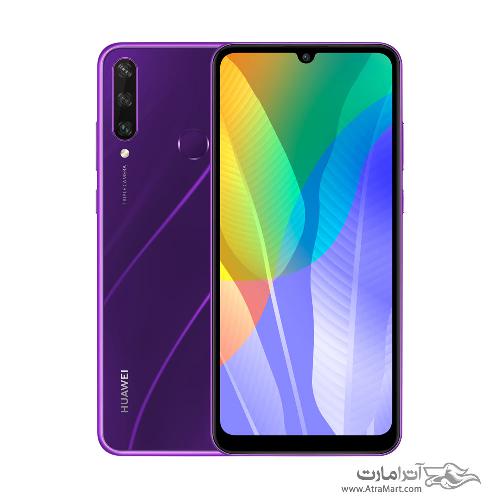 گوشی موبایل هوآوی مدل Y6p رم 3 گیگابایت دو سیم کارت ظرفیت 64 گیگابایت Huawei Y6p Dual SIM 64GB Mobile Phone