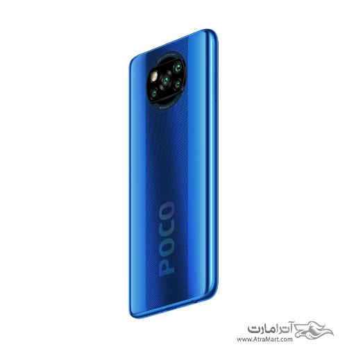 گوشی موبایل شیائومی POCO X3 M2007J20CG دو سیم کارت ظرفیت 128 گیگابایت و رم 8 گیگابایت Xiaomi POCO X3 M2007J20CG Dual SIM 128GB And 8GB RAM Mobile Phone