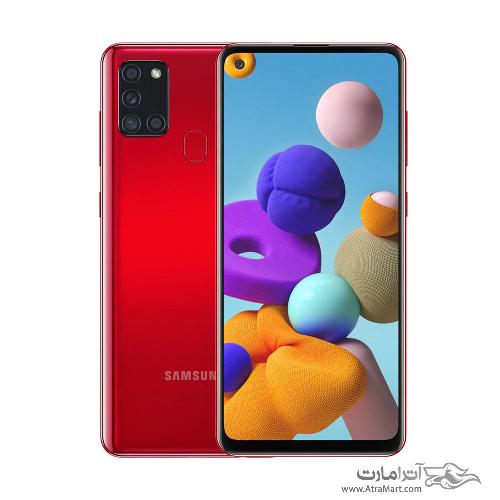 گوشی موبایل سامسونگ مدل Galaxy A21s دو سیم کارت ظرفیت 128 گیگابایت حافظه 4 گیگابایت Samsung Galaxy A21s Dual SIM SmartPhone - 128GB (4GB)