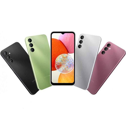 گوشی موبایل سامسونگ Galaxy A14 دو سیم کارت ظرفیت 128 گیگابایت و رم 6 گیگابایت Samsung Galaxy A14 Dual SIM 128GB with 6GB RAM Mobile Phone