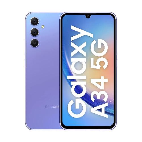 Samsung Galaxy A34 5G Dual SIM 128GB with 6GB RAM Mobile Phone
