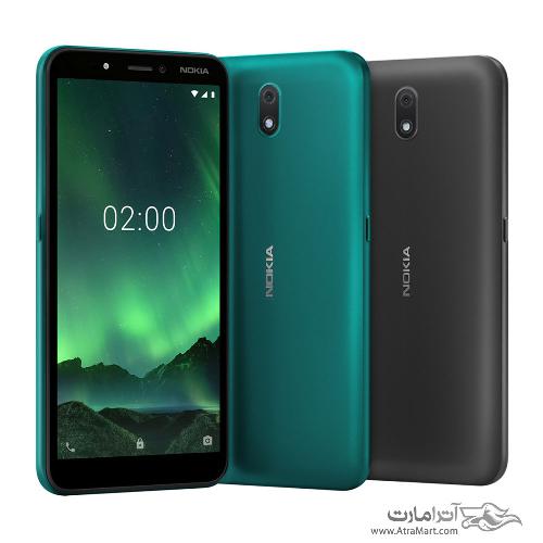 گوشی موبایل نوکیا مدل C2 دو سیم کارت رم 1GB ظرفیت 16GB Nokia C2 Dual SIM 16GB Mobile Phone