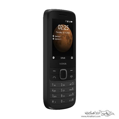 گوشی موبایل نوکیا مدل 225 4G دو سیم کارت ظرفیت 128 مگابایت و رم 64 مگابایت مونتاژ ایران Nokia 225 4G Dual SIM 128MB And 64MB RAM Mobile Phone