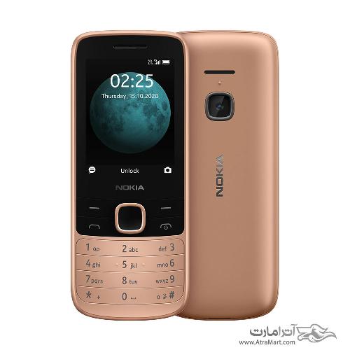 گوشی موبایل نوکیا مدل 225 4G دو سیم کارت ظرفیت 128 مگابایت و رم 64 مگابایت مونتاژ ایران Nokia 225 4G Dual SIM 128MB And 64MB RAM Mobile Phone
