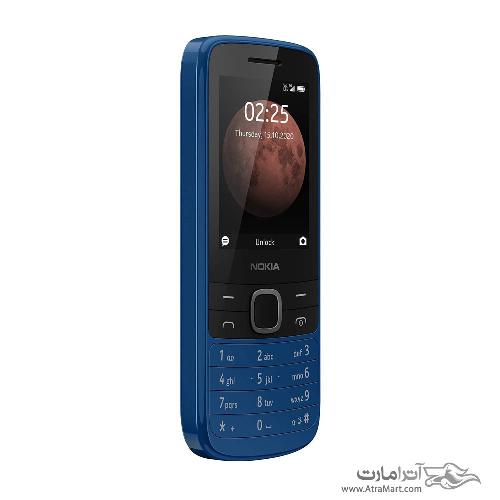 گوشی موبایل نوکیا مدل 225 4G دو سیم کارت ظرفیت 128 مگابایت و رم 64 مگابایت مونتاژ ایران Nokia 225 4G Dual SIM 128MB And 64MB RAM Mobile Phone