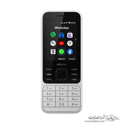 گوشی موبایل نوکیا مدل 6300 4G TA-1287 دو سیمکارت ظرفیت 4 گیگابایت و رم 512 مگابایت Nokia 6300 4G TA-1287 Dual SIM 4GB And 512MB RAM Mobile Phone