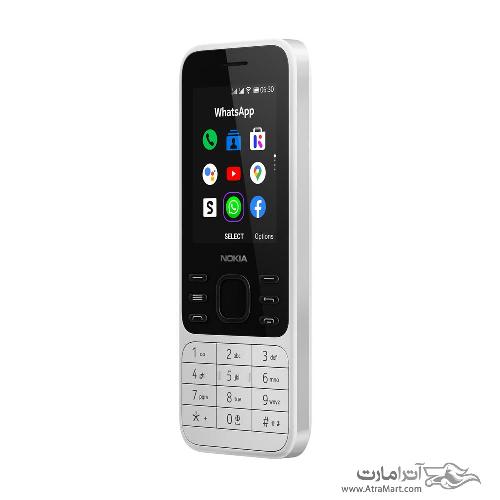 گوشی موبایل نوکیا مدل 6300 4G TA-1287 دو سیمکارت ظرفیت 4 گیگابایت و رم 512 مگابایت Nokia 6300 4G TA-1287 Dual SIM 4GB And 512MB RAM Mobile Phone