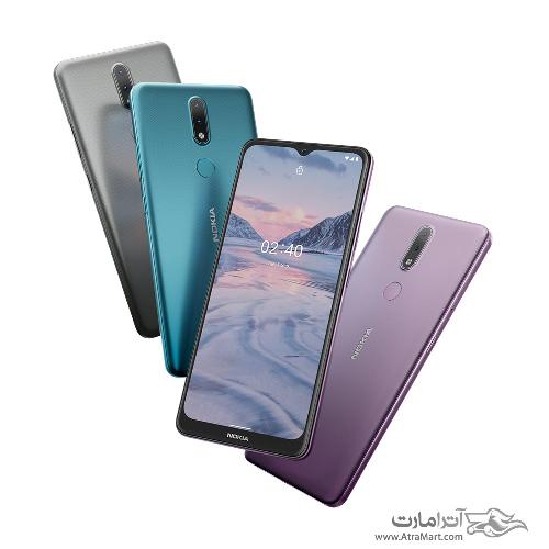 گوشی موبایل نوکیا مدل 2.4 TA-1270 دو سیمکارت ظرفیت 32 گیگابایت و رم 2 گیگابایت Nokia 2.4 TA-1270 Dual SIM 32GB And 2GB RAM Mobile Phone