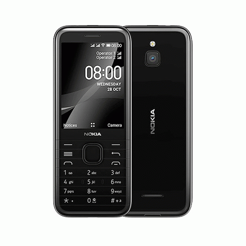 Nokia 8000 4G 4GB 512MB RAM Dual SIM Mobile Phone