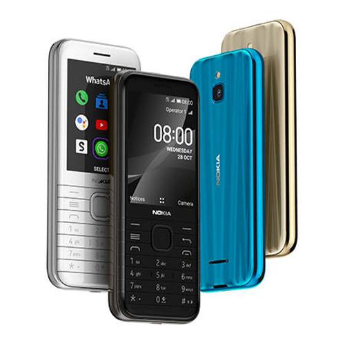 Nokia 8000 4G 4GB 512MB RAM Dual SIM Mobile Phone