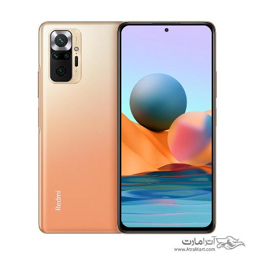 گوشی موبایل شیائومی مدل Redmi Note 10 pro M2101K6G دو سیم کارت ظرفیت 128 گیگابایت و رم 8 گیگابایت Xiaomi Redmi Note 10 pro M2101K6G Dual SIM 128GB And 8GB RAM Mobile Phone