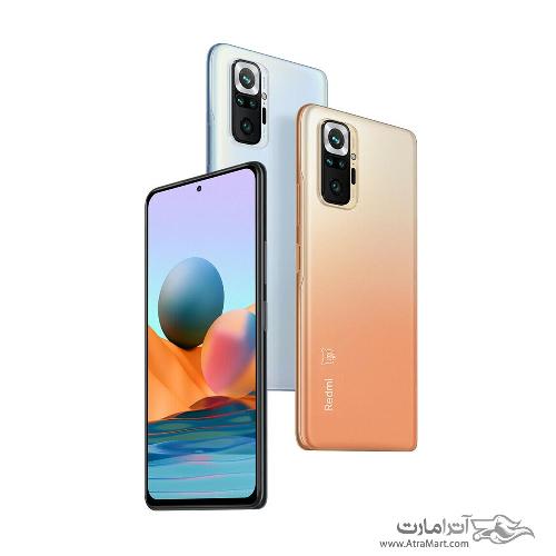 گوشی موبایل شیائومی مدل Redmi Note 10 pro M2101K6G دو سیم کارت ظرفیت 128 گیگابایت و رم 8 گیگابایت Xiaomi Redmi Note 10 pro M2101K6G Dual SIM 128GB And 8GB RAM Mobile Phone