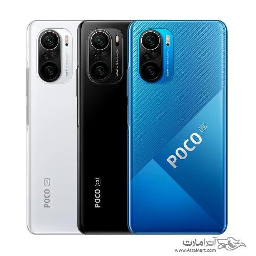 گوشی موبایل شیائومی مدل POCO F3 5G M2012K11AG دو سیم کارت ظرفیت 128 گیگابایت و 6 گیگابایت رم Xiaomi POCO F3 5G M2012K11AG Dual SIM 128GB And 6GB RAM Mobile Phone