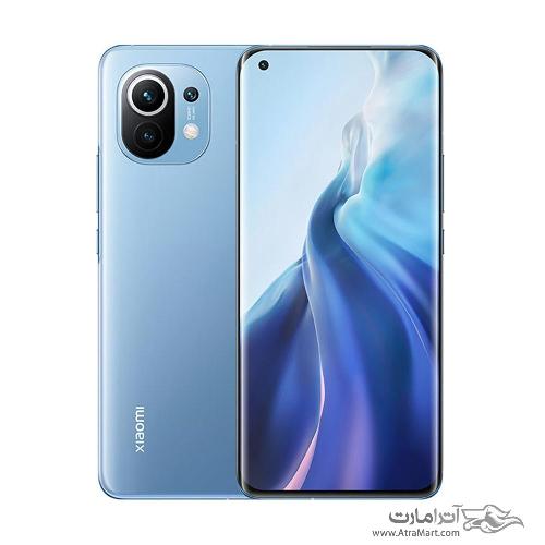 گوشی موبایل شیائومی مدل Mi 11 M2011K2G 5G دو سیم کارت ظرفیت 256 گیگابایت و 8 گیگابایت رم Xiaomi Mi 11 M2011K2G 5G Dual SIM 256GB And 8GB RAM Mobile Phone