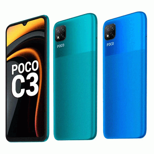 Xiaomi Poco C3 M2006C3MI Dual SIM 64GB And 4GB RAM Mobile Phone