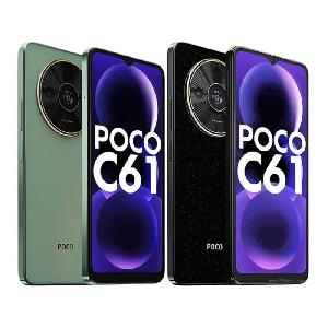گوشی موبایل شیائومی Poco C61 دو سیم کارت ظرفیت 64 گیگابایت و رم 4 گیگابایت Xiaomi Poco C61 Dual SIM 64GB with 4GB Mobile Phone
