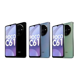 گوشی موبایل شیائومی Poco C61 دو سیم کارت ظرفیت 64 گیگابایت و رم 4 گیگابایت Xiaomi Poco C61 Dual SIM 64GB with 4GB Mobile Phone
