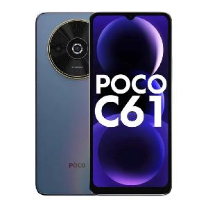 گوشی موبایل شیائومی Poco C61 دو سیم کارت ظرفیت 128 گیگابایت و رم 6 گیگابایت Xiaomi Poco C61 Dual SIM 128GB with 6GB Mobile Phone