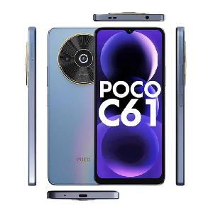 گوشی موبایل شیائومی Poco C61 دو سیم کارت ظرفیت 128 گیگابایت و رم 6 گیگابایت Xiaomi Poco C61 Dual SIM 128GB with 6GB Mobile Phone