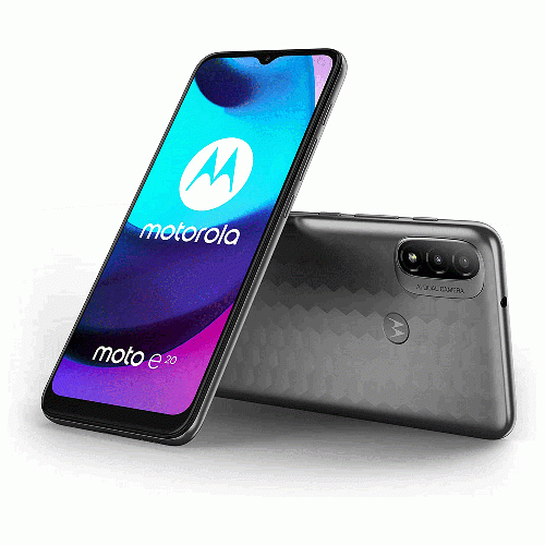 گوشی موبایل موتورولا مدل Moto E20 دو سیم کارت ظرفیت 32 گیگابایت رم 2 گیگابایت Motorola Moto E20 32GB 2GB RAM Dual SIM Mobile Phone