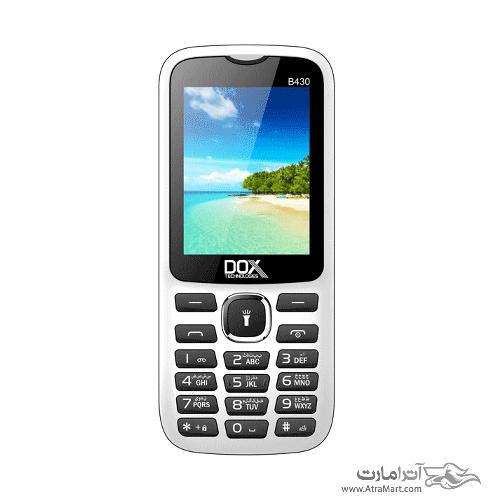 گوشی موبایل داکس مدل B430 حافظه 64 مگابایت Dox B430 Dual SIM 64MB Mobile Phone
