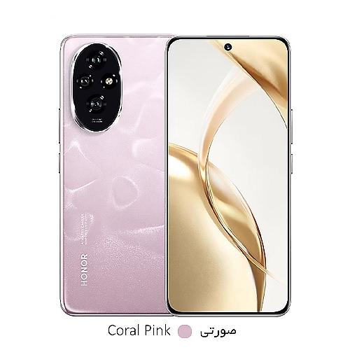 گوشی موبایل آنر مدل Honor 200 5G دو سیم کارت ظرفیت 256 گیگابایت و رم 12 گیگابایت Honor 200 5G Dual SIM 256GB with RAM 12GB
