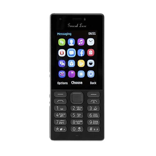گوشی موبایل جنرال لوکس مدل 216 دو سیم کارت ظرفیت 16 مگابایت و رم 16 مگابایت Generalluxe 216 Dual SIM 16MB And 16MB RAM Mobile Phone