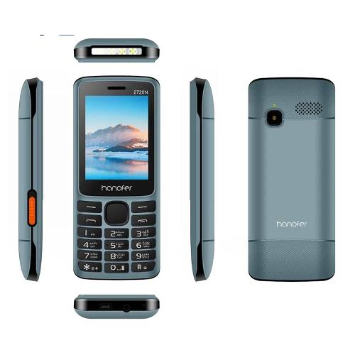 Hanoofer 2720N Dual SIM 32MB and RAM 32MB Mobile Phone