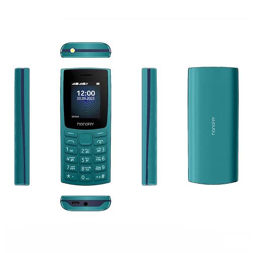 گوشی موبایل هانوفر مدل 105 2023 دو سیم کارت ظرفیت 32 مگابایت و رم 24 مگابایت Hanofer 105 2023 Dual Sim 32MB and Ram 24MB Mobile Phone