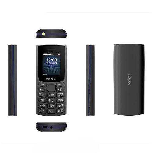 گوشی موبایل هانوفر مدل 105 2023 دو سیم کارت ظرفیت 32 مگابایت و رم 24 مگابایت Hanofer 105 2023 Dual Sim 32MB and Ram 24MB Mobile Phone