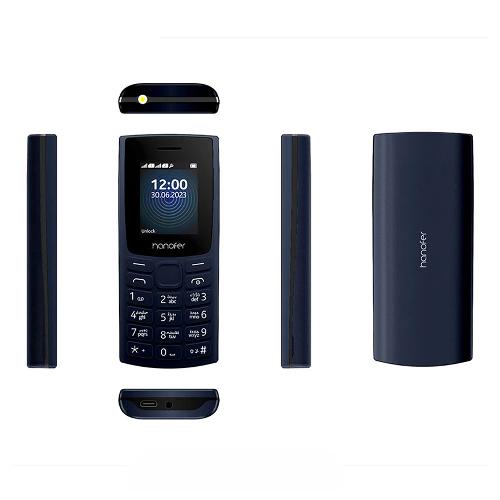 گوشی موبایل هانوفر مدل 105 2023 دو سیم کارت ظرفیت 32 مگابایت و رم 24 مگابایت Hanofer 105 2023 Dual Sim 32MB and Ram 24MB Mobile Phone