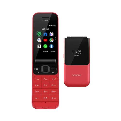 Hanofer 2720 Flip Dual Sim 128MB and Ram 128MB Mobile Phone