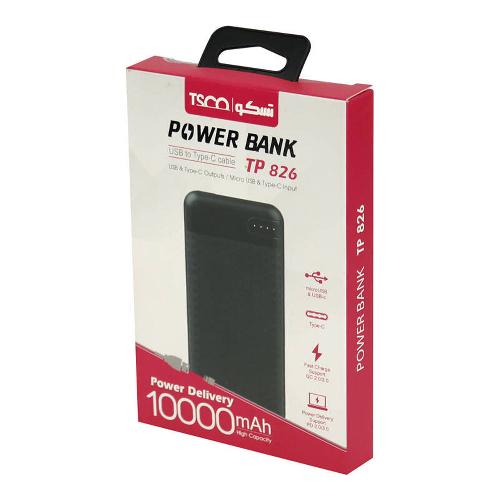 TSCO TP 826 10000mAh Power Bank