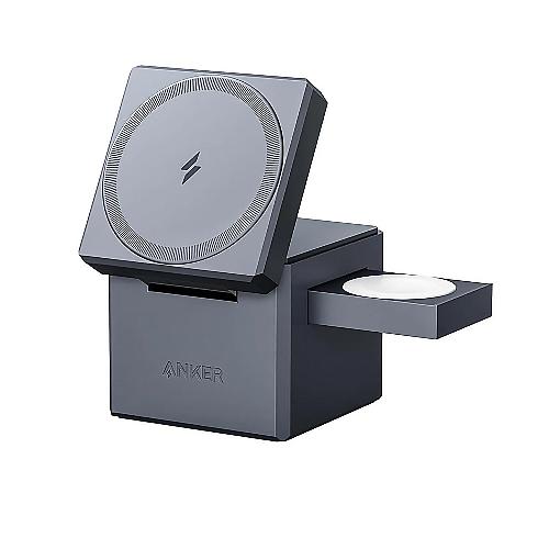 Anker 3-in-1 Cube 15w with MagSafe and USB-C Cable and 30w Charger