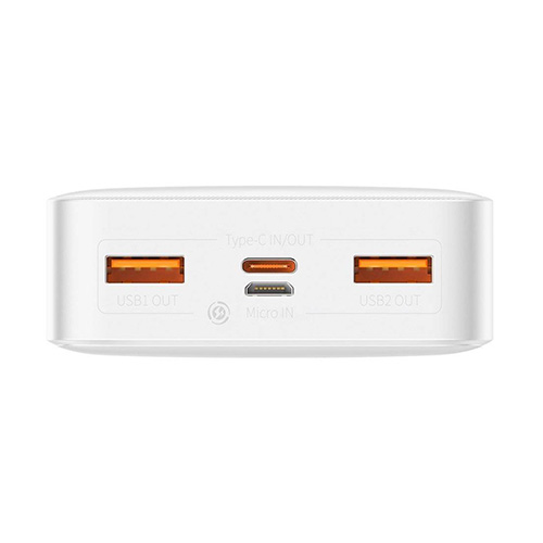 Baseus Bipow PPDML-M02 20W QC PD 20000mAh White PowerBank