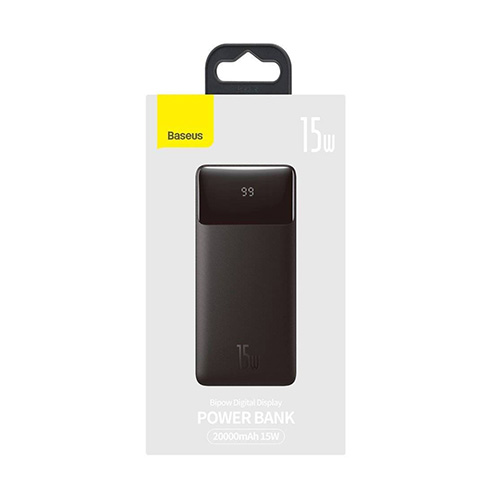 Baseus Bipow PPDML-J01 15W Fast Charge 20000mAh Black PowerBank