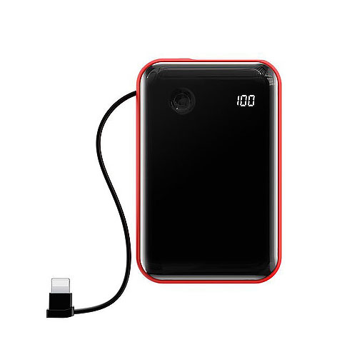 پاوربانک باسئوس مدل PPXF E09 ظرفیت 10000 میلی ‌آمپر ساعت