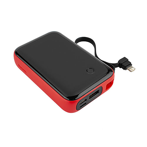 پاوربانک باسئوس مدل PPXF E09 ظرفیت 10000 میلی ‌آمپر ساعت