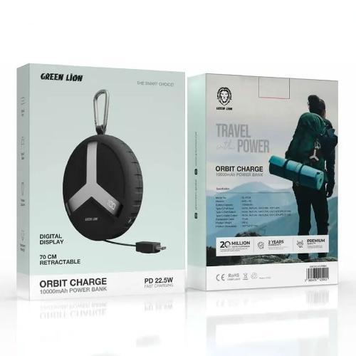 Green Lion Orbit 10000mAh Power Bank