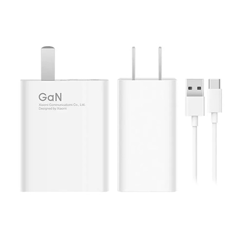Xiaomi 55W GaN MDY-12-EQ Super Fast Charge Power Adapter with Type-A To Type-C Cable